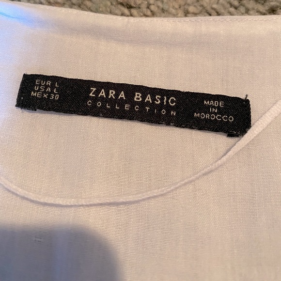 Zara sheer pullover blouse - Picture 2 of 2